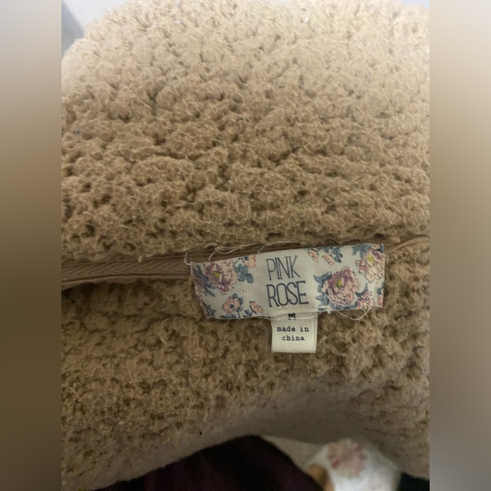 Semi fuzzy teddy coat